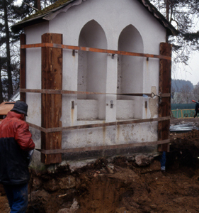Verlegung des Kreuzweges 2003